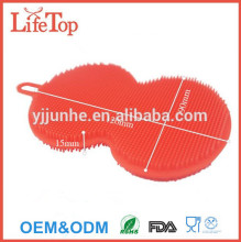 100% Food Grade Dish Scrubber Brush Vegetable Cleaner