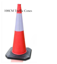 100CM EVA Safety Cones Collapsible Traffic Cone Reflective Cone