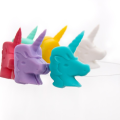 Unicornio 6pcs bebiendo marcador de viento de vino etiquetas de encanto