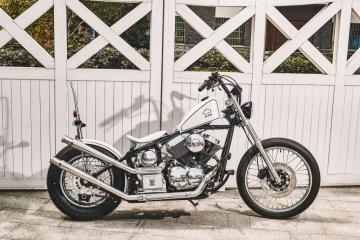 Custom chopper bike softail motorcycle