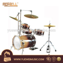 High-grade birch wood laquer 4-pc acoustic Drum set