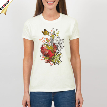Wholesale Short Sleeve O-Neck Digital Print T shirt