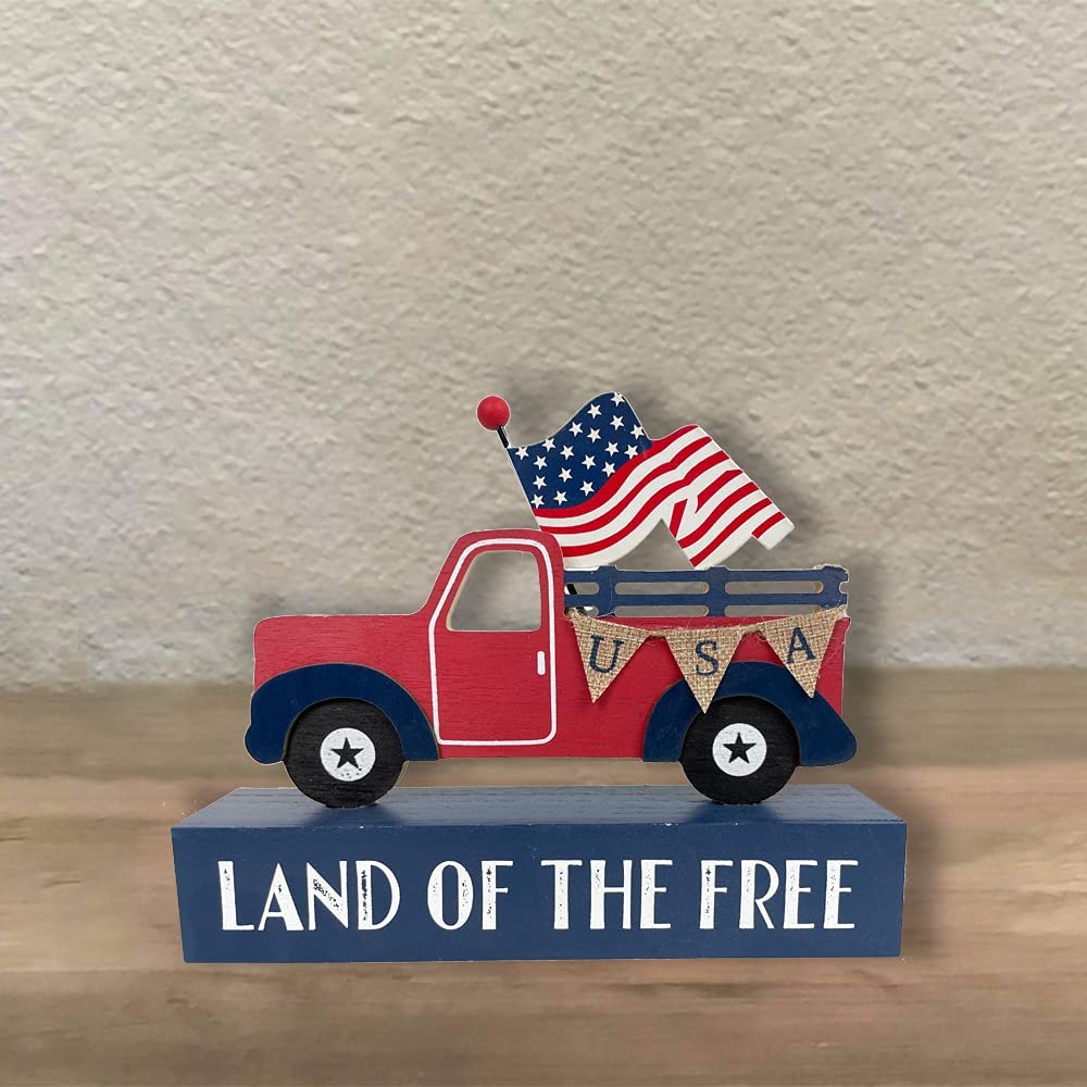 Patriotyczny wystrój American Flag Truck Box