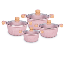 Household Stir-fry Stockpot 4-Piece Set