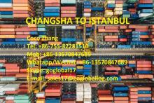 Hunan Changsha Sea Freight to Turkey Istanbul