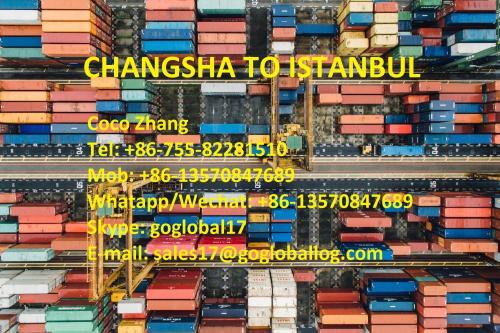 Hunan Changsha Sea Freight en Turquie Istanbul