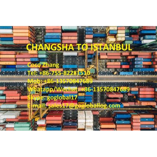 Hunan Changsha Sea Freight to Turkey Istanbul