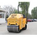 2,5 toneladas de doble tambor doble Vibration Road Roller Motor hidráulico directamente impulsa Roller de compactación de tierra