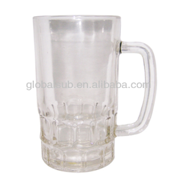 sublimation glass beer mug,sublimation glass cup