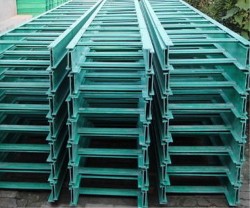 Heat resistant fiberglass ladder cable tray