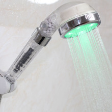 LED Temperature Control Water Saving Shower Head