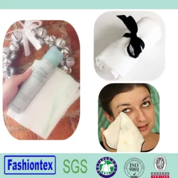 Custom organic cotton muslin face cloth