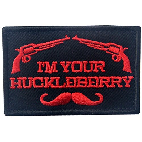 Huckleberry Embroidered Military Patches Tactical Army