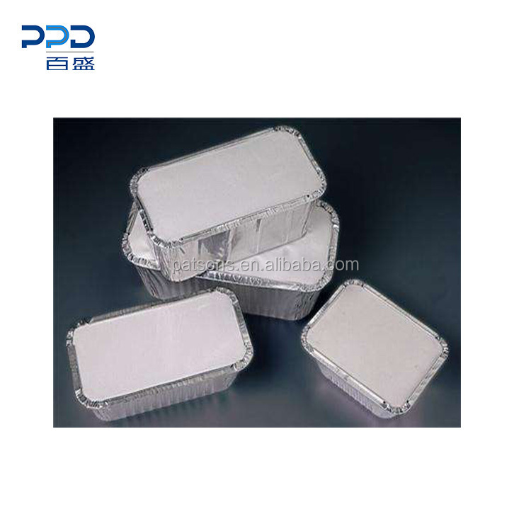 Cheap price aluminium foil container lid making machine for prefabrica containers