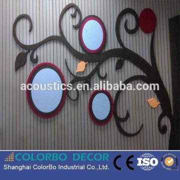 Interior Shaped Polyester Fiber Akoustik Panel