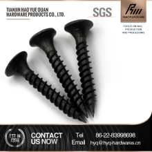 Bugle Head Black Phosphate coarse thread Drywall Screws