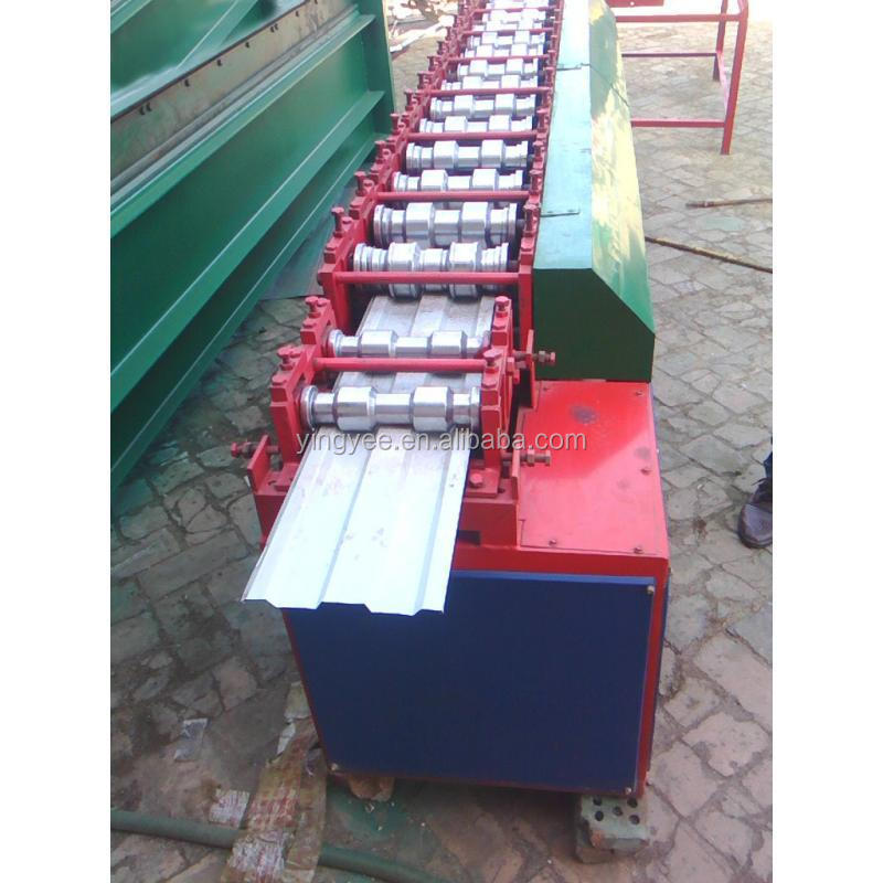 top quality metal galvanized Roller Shutter Door roll forming making machine with gear box high speed