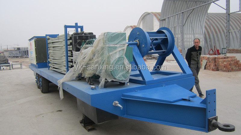 120 SABM 600-305 K Q span curve roof galvanized iron parking ground/area/lot roof building machine