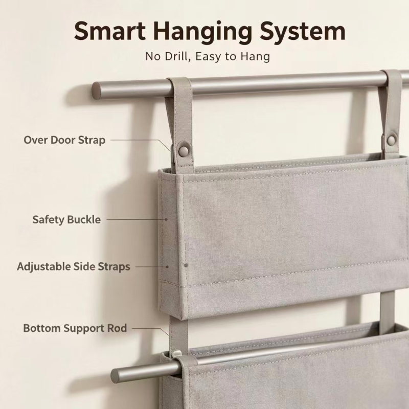 Water Resistant Hanging Storage Pouch