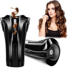 USB Rechargeable Wireless 2-in-1 Curl Pro Rotating Curl Iron
