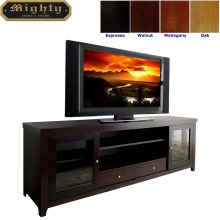 70 inch Espresso Two Door TV Television Stands For Flat Screens