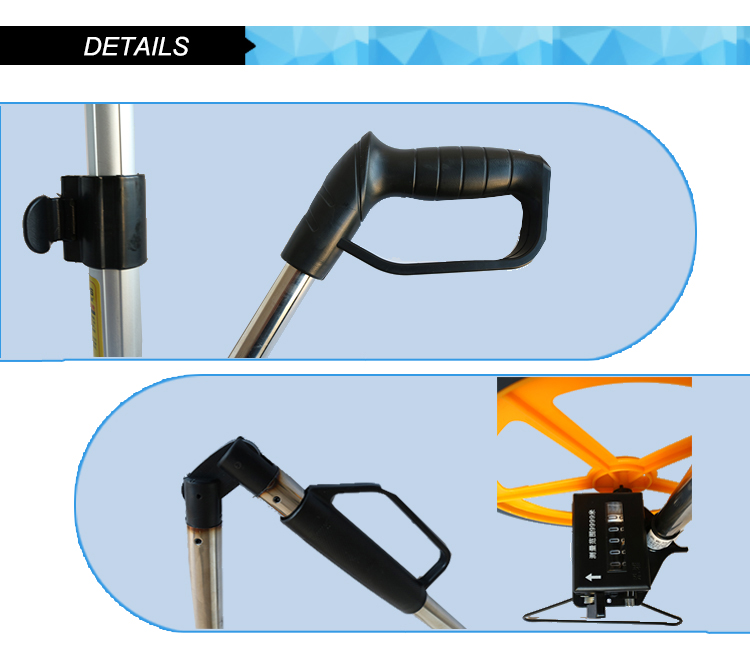 details of distance measuring wheel