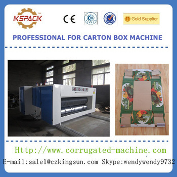 corrugated carton box making machine/corrugated fruit carton box,corrugated carton