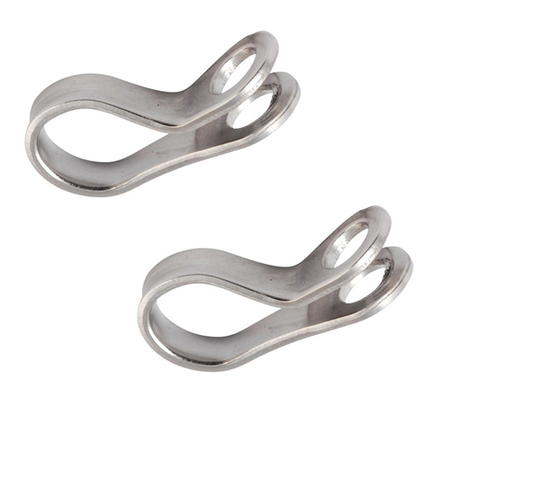 Black 1/2'' P Clip Electrophoresis Steel Pipe Clip