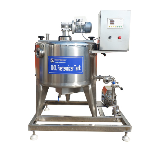 Máquina de pasteurizador de leche de 100L Huevo Pasteurizante de líquido