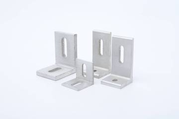 Aluminum alloy L foots for solar mounting system