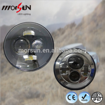 7 inch 45W off road headlight,7 inch round led headlight 12v 24v,harley headlight