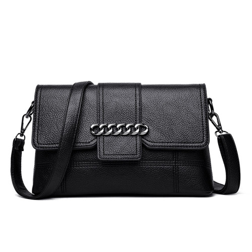 Soft leather shoulder bags female hand bags