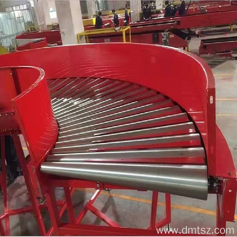 Turning Conveyor for Boxes