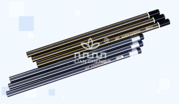 High Quality Hexagonal Matt Pencil with White Strips (GS-HZ011)