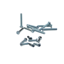 Pan head slotted M1.4 iron fasteners