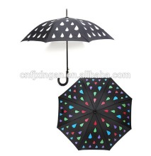 color changeable chameleon umbrella when wet
