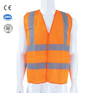 high visibility road traffic reflective safety warning vests