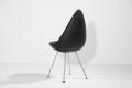 Design danois rembourré Arne Jacobsen Drop Chair Replica