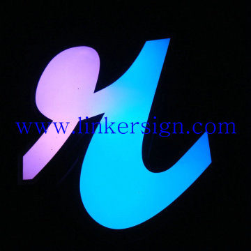 3d outdoor waterproof led channel letter sign metal alphabet letter