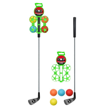 Custom Golf Clubs with Toy Sports Ball Grips: Complete Set
