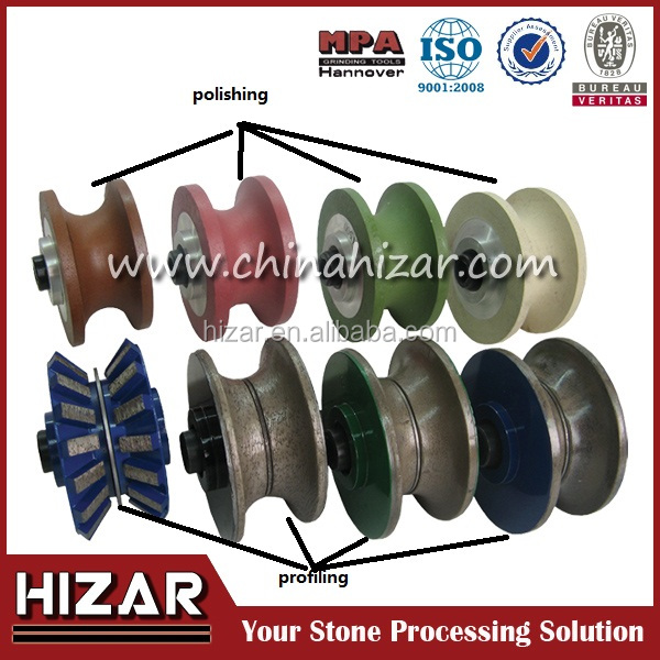 hand held grinder diamond router bit/profile wheel for granite,marble