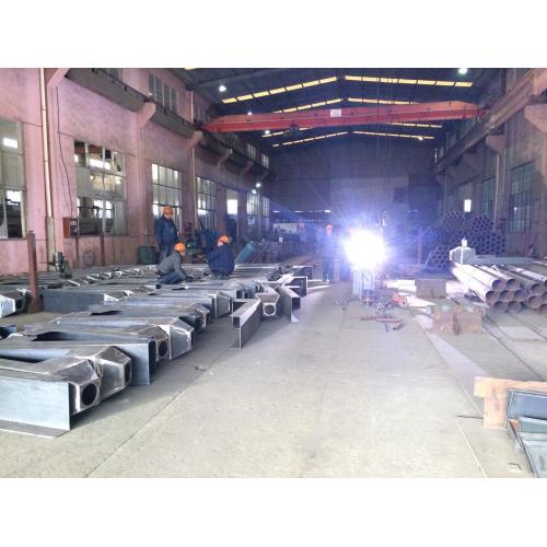 galvanized cctv steel poste