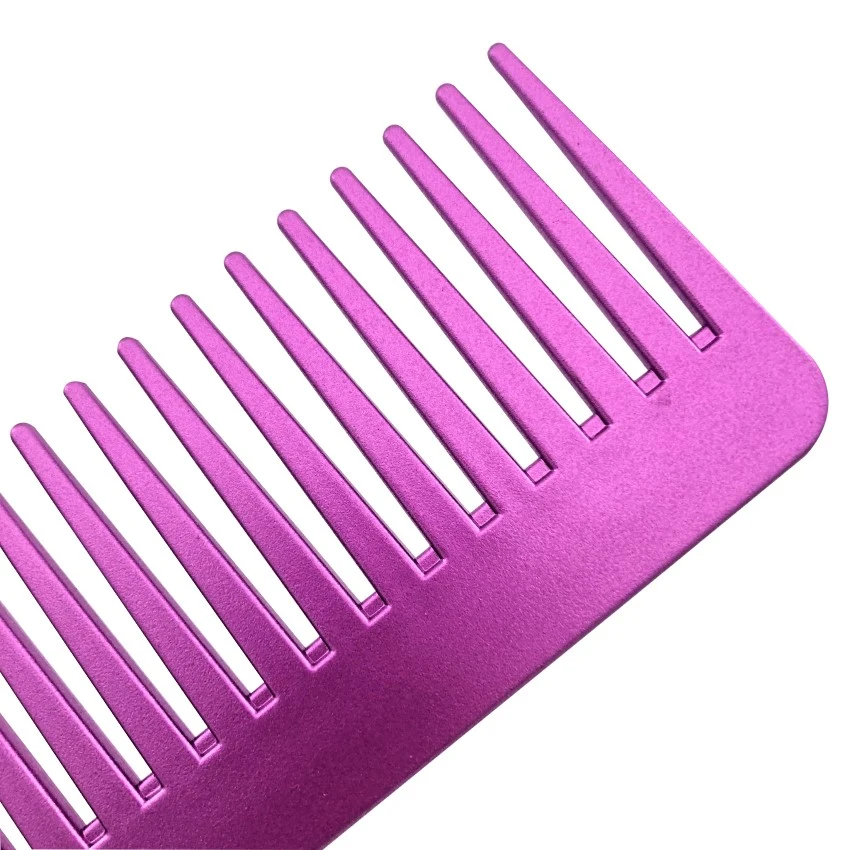 Plastic Golden Wide Tooth Comb