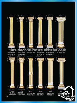 Light weight decorative wedding pillars