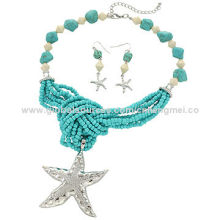 Starfish Necklace, Various Colors are Available