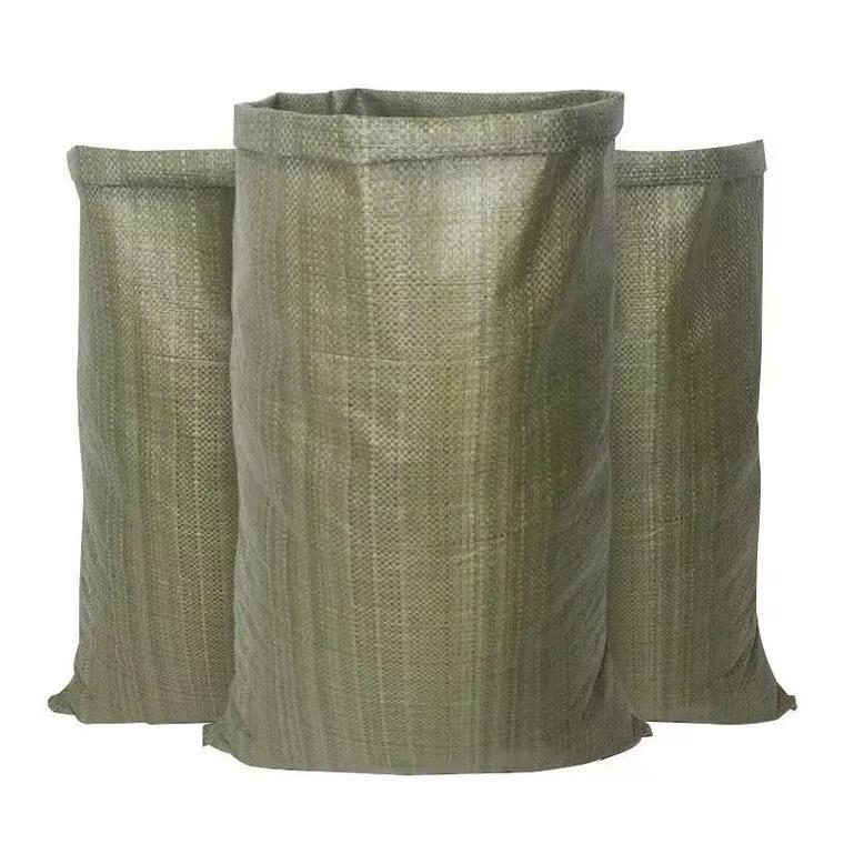 ظرفیت 25 کیلوگرم PP کیسه های مواد غذایی بافته شده