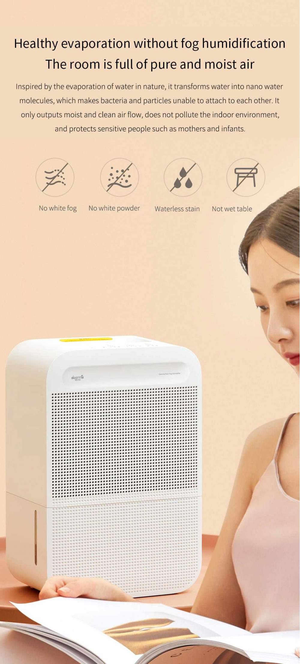 Deerma Ct500 Air Humidifier Deerma Ct500 Air Humidifier