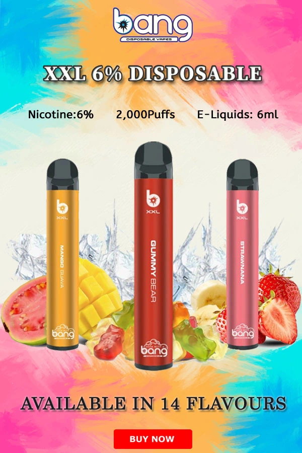 Large Volume Puffs Bang XXL 2000puffs Wholesale Disposable E Cigarette Vapes Bang Xxxl Vape Pen
