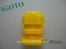 Electric cable gland rubber seal waterproof Metallic type Watertight Cable Gland PG8