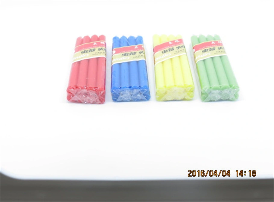 Colored Candles 8g-105g for Church with Cheap Price